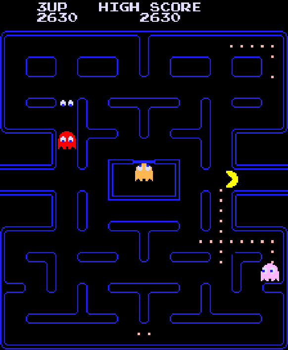 Screenshot 1 - Eating Dots