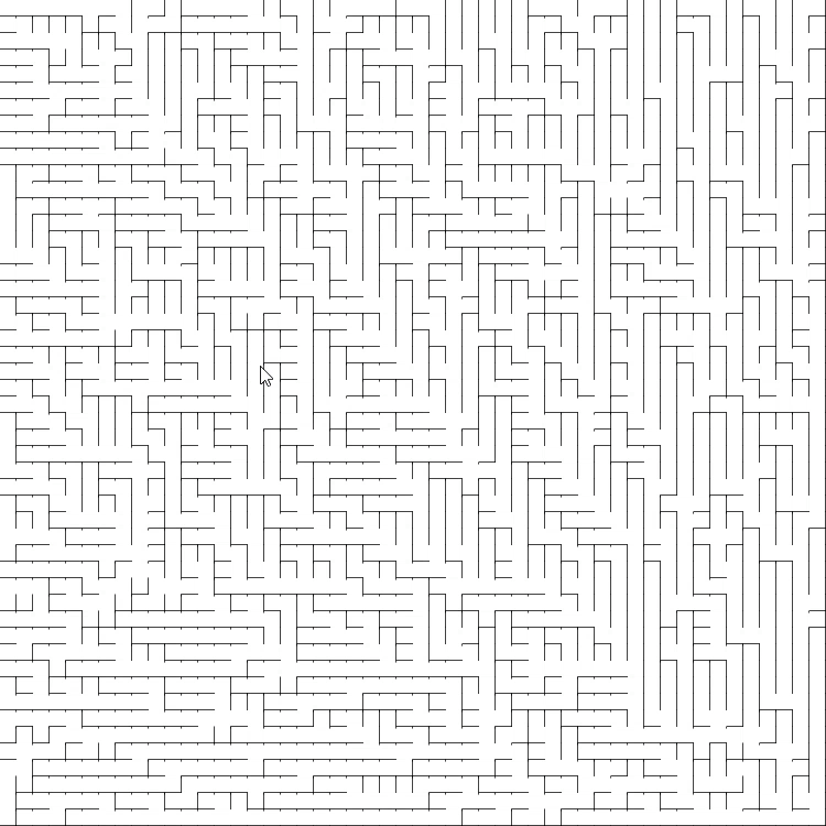 MazeGenGrowingTree Gif